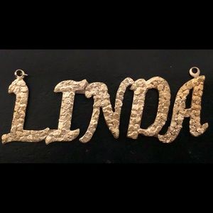 Linda Alaskan gold nugget pendant